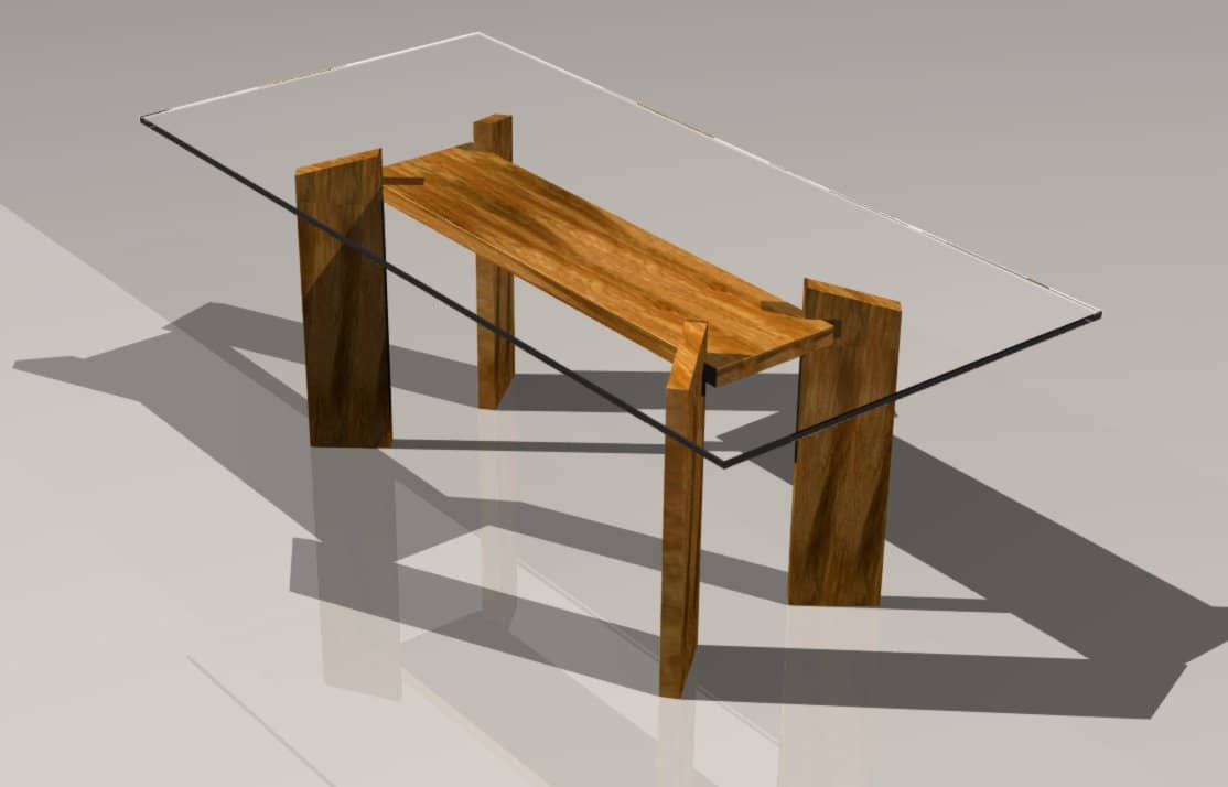 Nori table top glass wooden structure
Denise Gemin design
view01