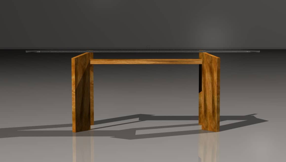 Nori table top glass wooden structure
Denise Gemin design
view02