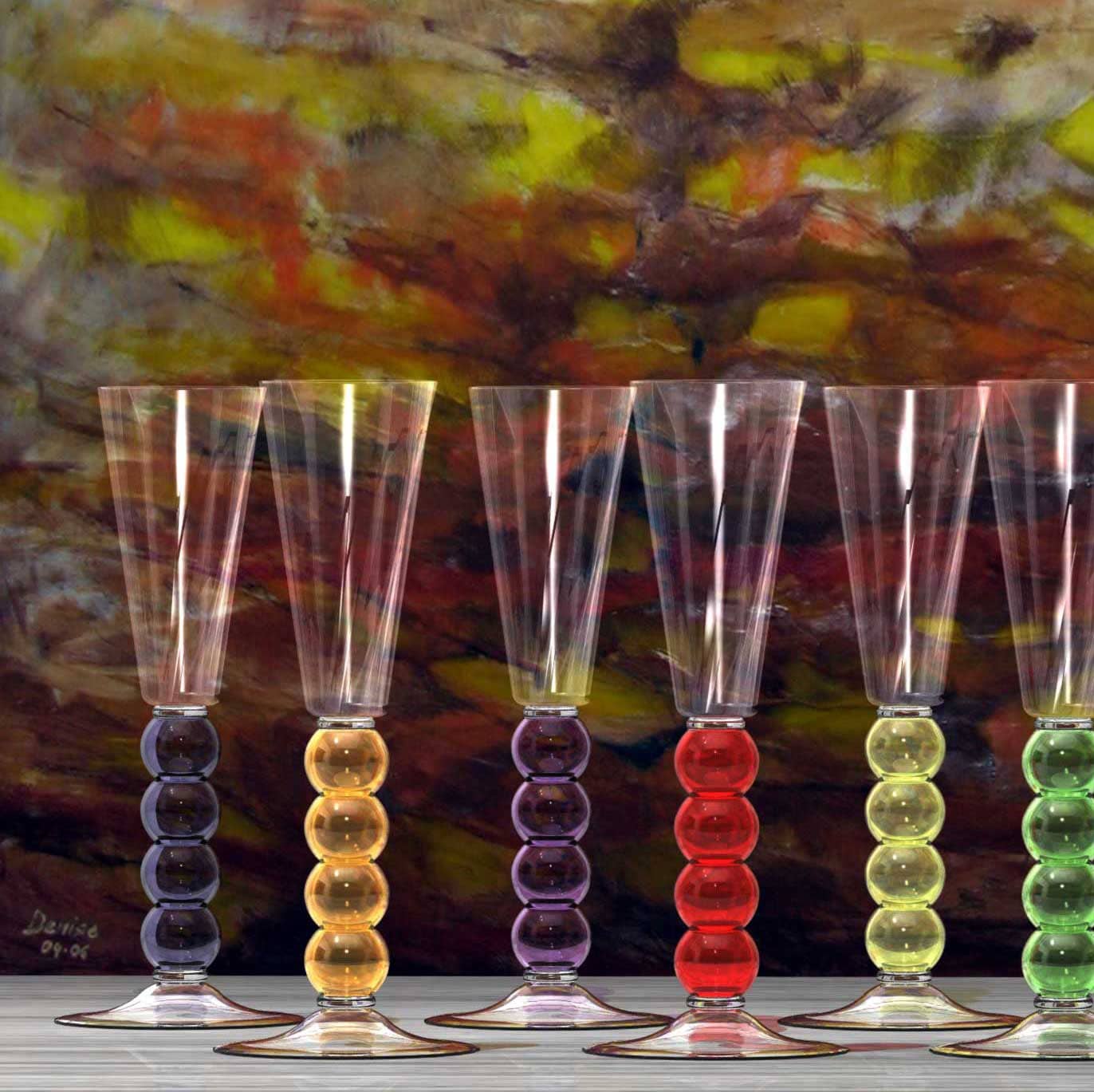 bali tableware 
goblets collection
Murano glass