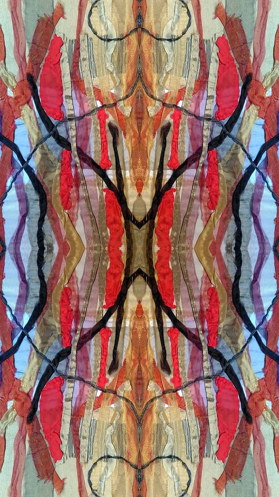 Ritmica textile art 
fabric detail
Image 1