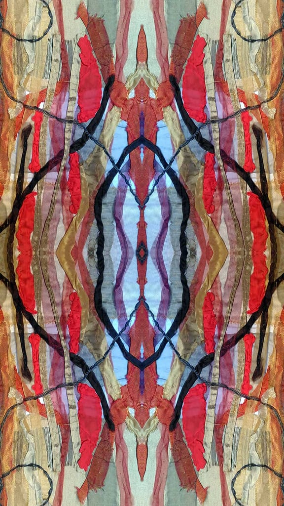 Ritmica textile art 
fabric detail
Image 2